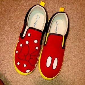 Minnie and Mickey shoes